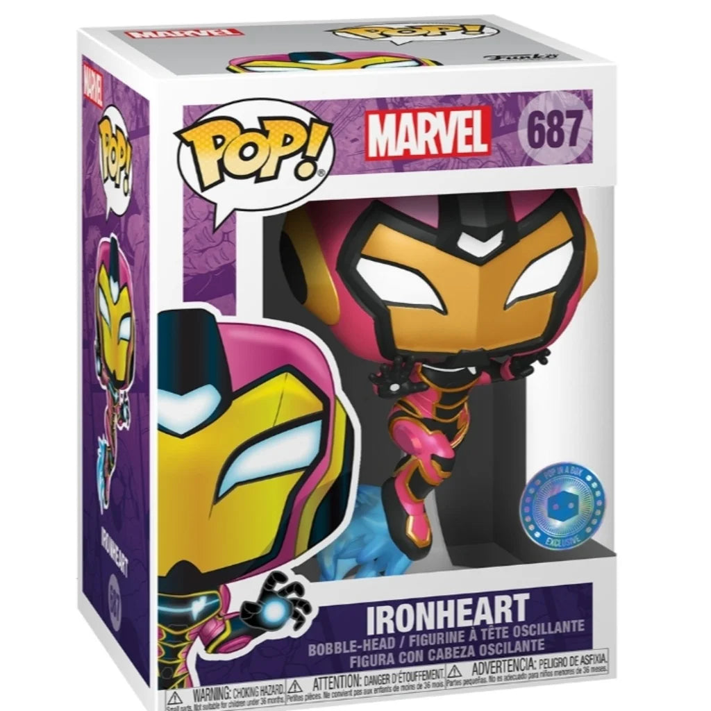 Funko Pop! Marvel Iron Man Ironheart 687 Exclusive Vinyl Figure
