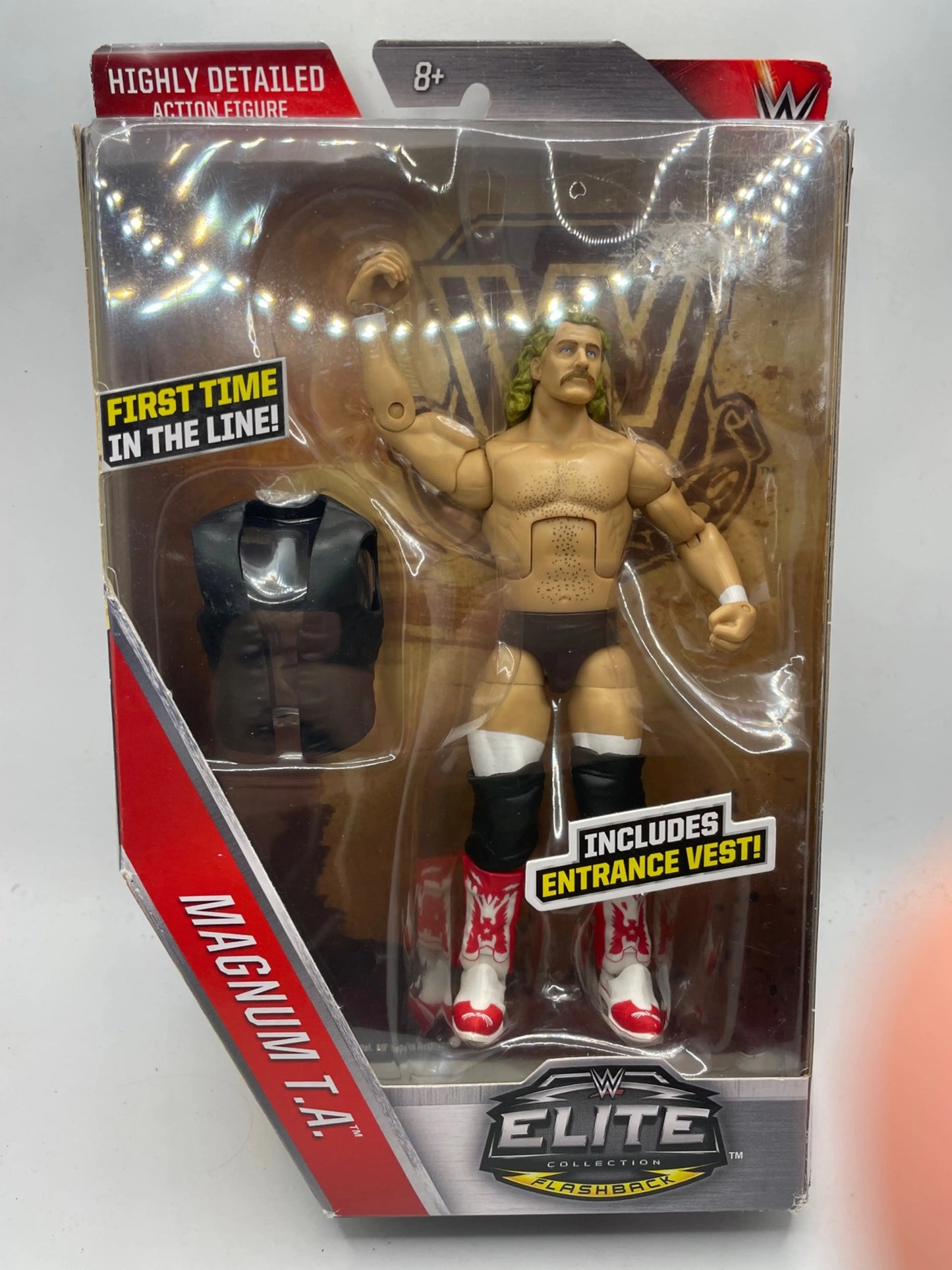 WWE Elite Flashback Magnum T.A. Action Figure