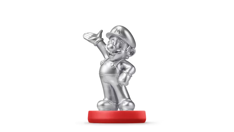 Amiibo - Silver Mario - Super Mario Series