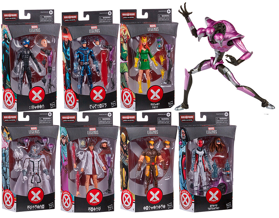 Marvel Legends House of X Tri Sentinel Complete Wave Set of 7x Action Figure