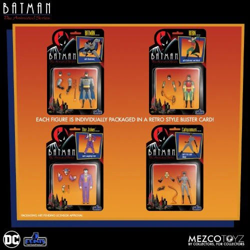 5 Points Batman: The Animated Series Deluxe Set | Mezco Toyz