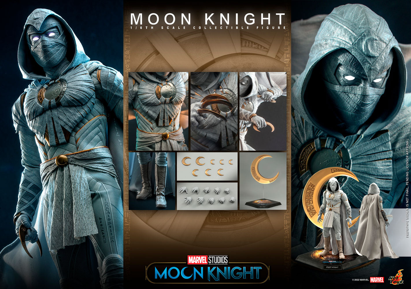 Hot Toys - Moon Knight - Disney Plus - TMS075 - 1:6th Action Figure