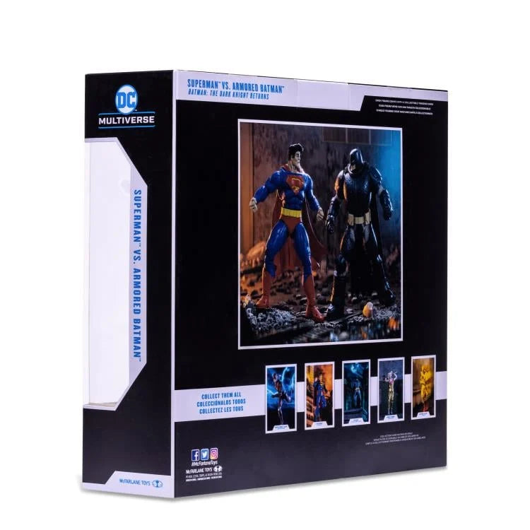McFarlane Toys DC Multiverse Superman Vs. Armored Batman (Batman: The Dark Knight Returns)