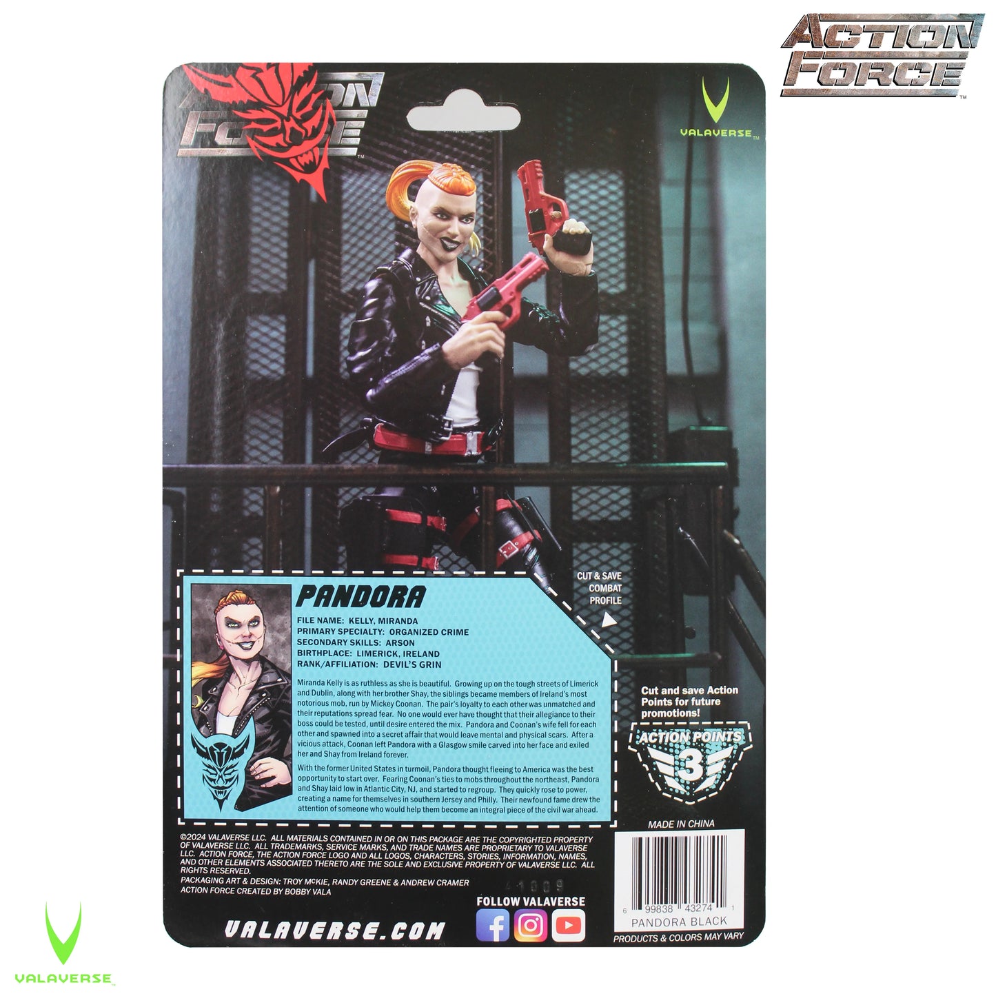 Valaverse - Action Force - Pandora Exclusive Action Figure