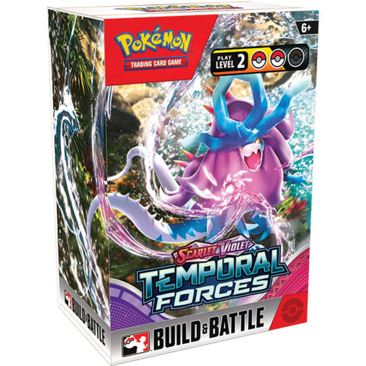 Pokémon - Temporal Forces - Build & Battle - Pre-Release + 3 Packs