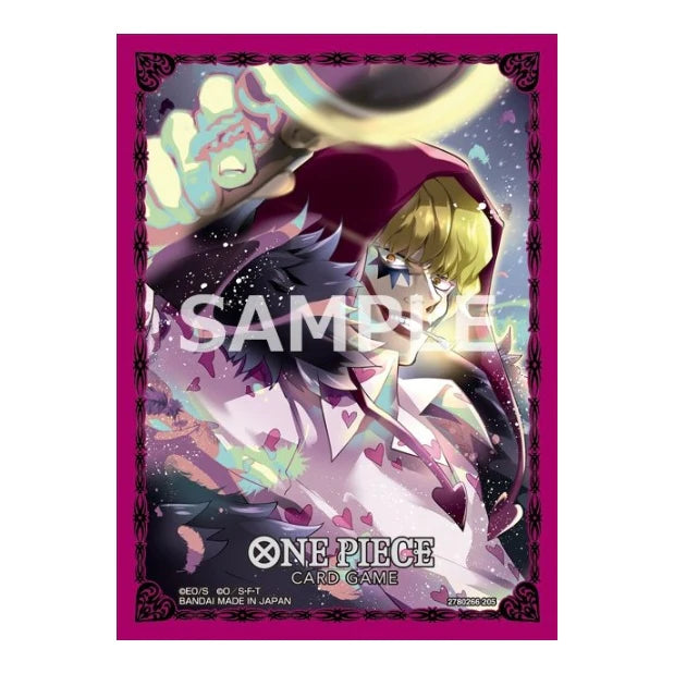 One Piece Card Game Official Sleeve Bandai Vol.11 - Rosinante, Boa Hancock, Kuzan, Roronoa Zoro (YOU PICK)