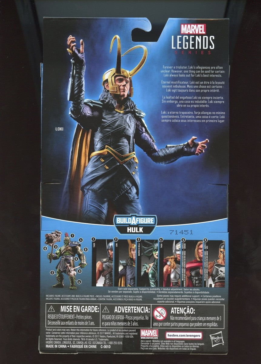Marvel Legends - LOKI - Thor Ragnarok - Hulk Wave