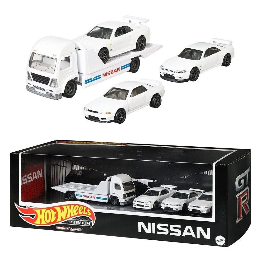 Hot Wheels Premium Collectors Nissan Real Riders Box Set