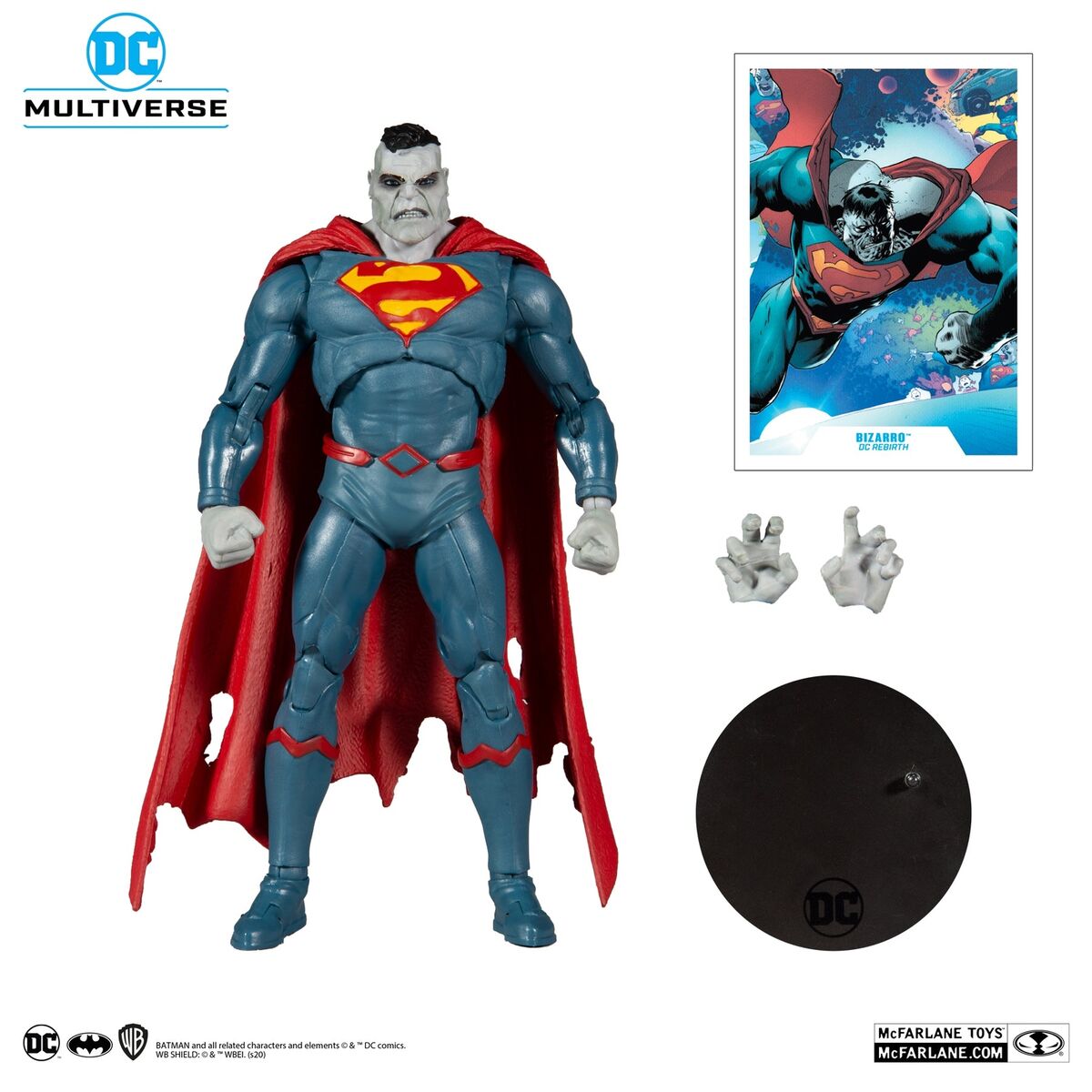 DC Multiverse - Bizarro (DC Rebirth) - 7in Action Figure