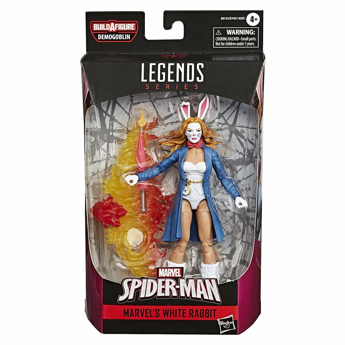 Marvel Legends Spider-Man - Marvel's White Rabbit - Demogoblin Wave