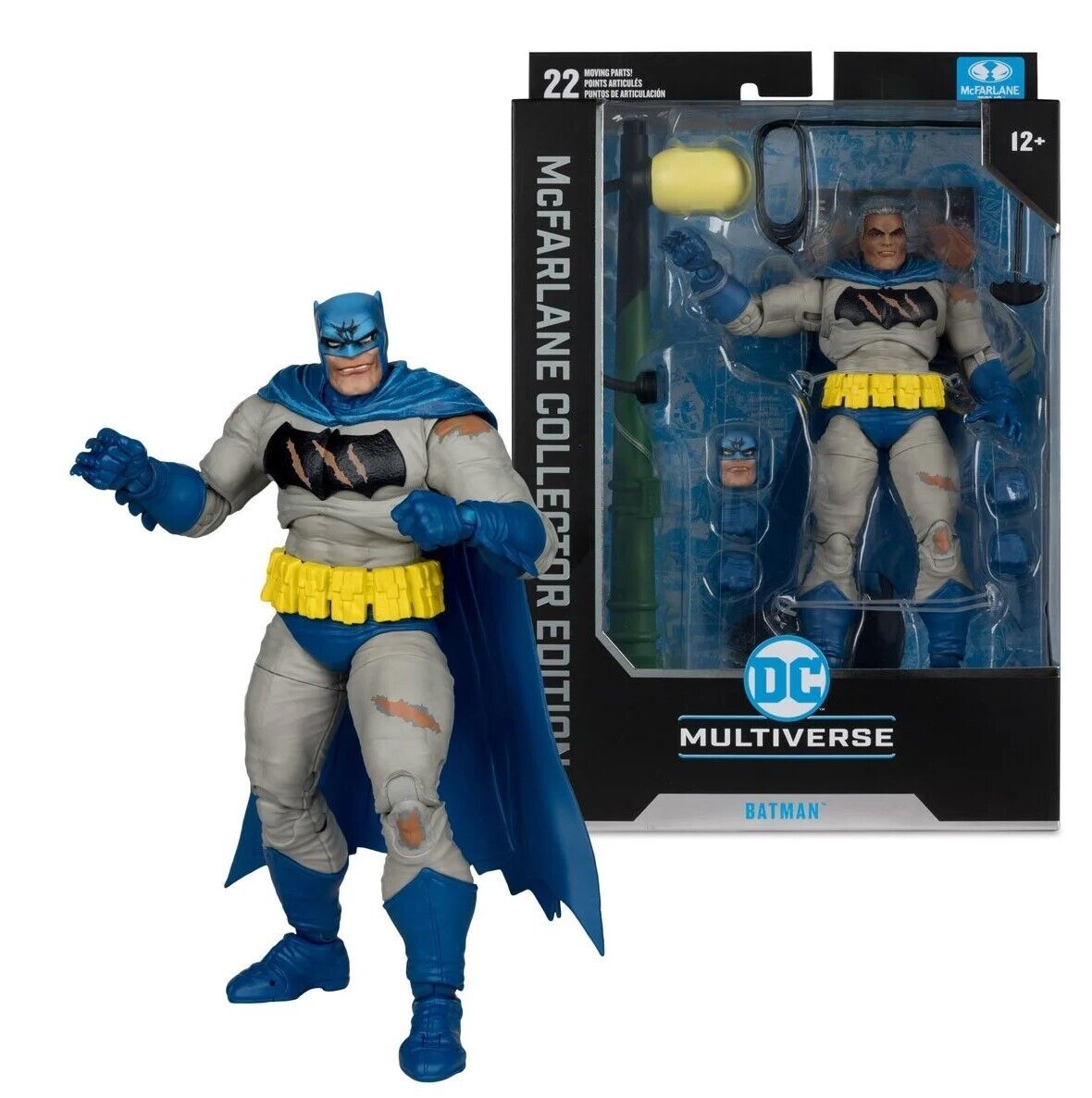 McFarlane Toys DC Multiverse - Batman (Battle Damaged) The Dark Knight Returns - (McFarlane Collector Edition)