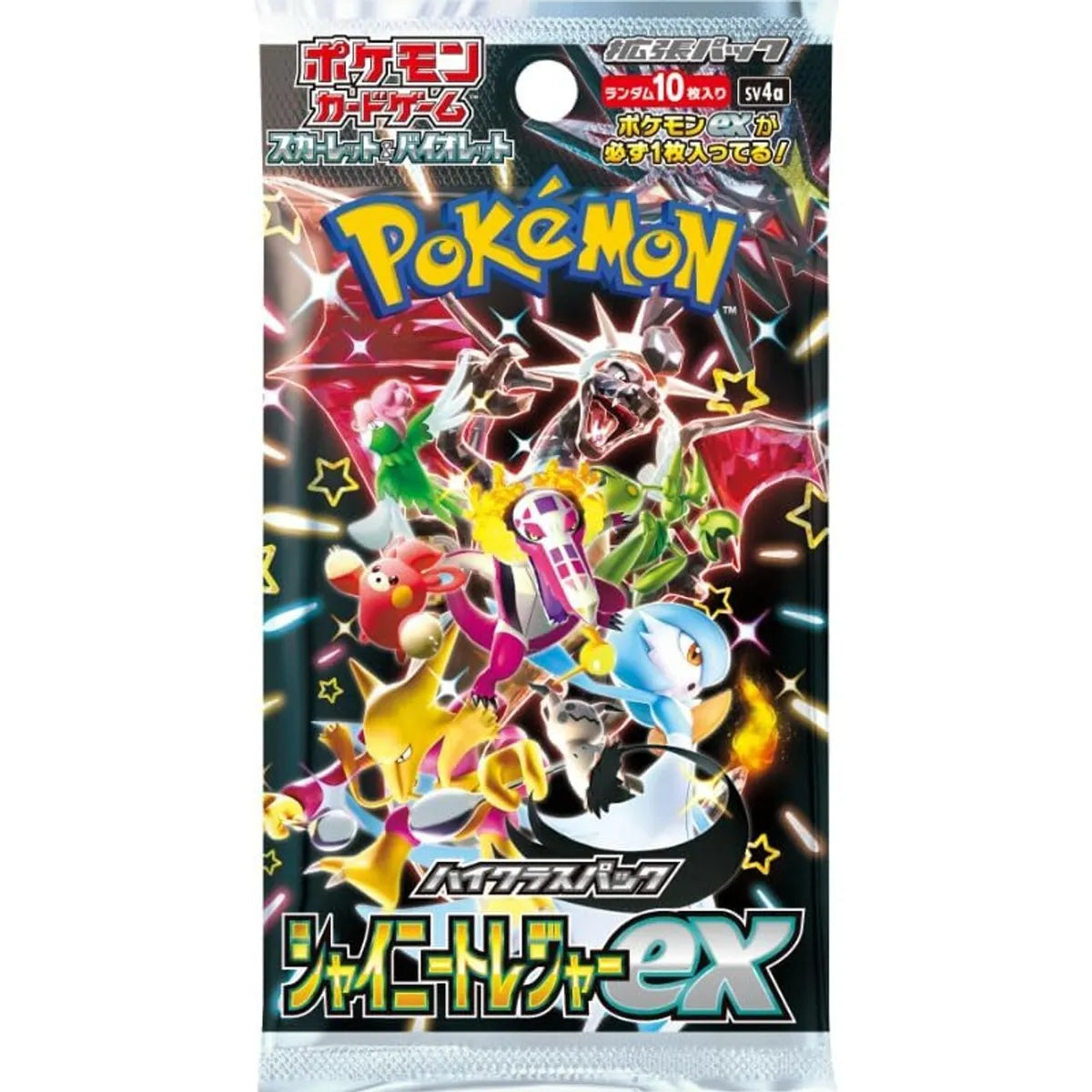 Pokémon - Shiny Treasures EX - Booster Pack - sv4a (Japanese)