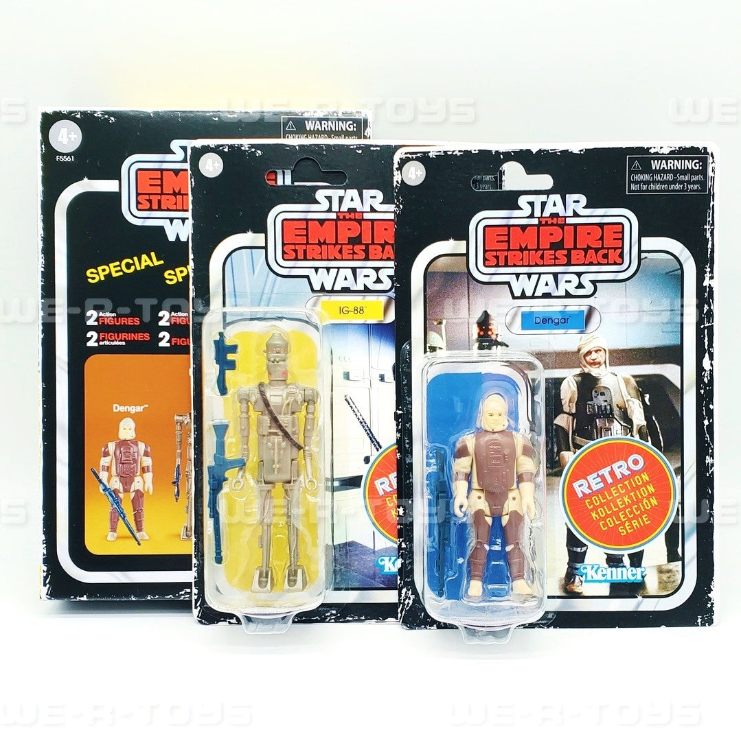 STAR WARS Retro Collection Special Bounty Hunters 2-Pack Dengar & IG-88
