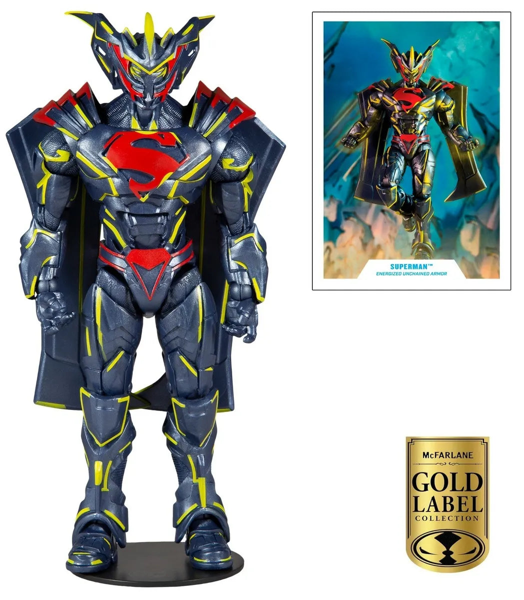 DC Multiverse - Superman (Energized Unchained Armor) - Gold Label
