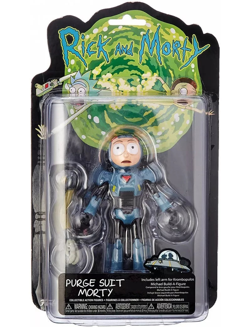 Rick and Morty - Purge Suit Morty - Action Figure - Krombopulos Michael Build a Figure Wave - 2018 - Funko