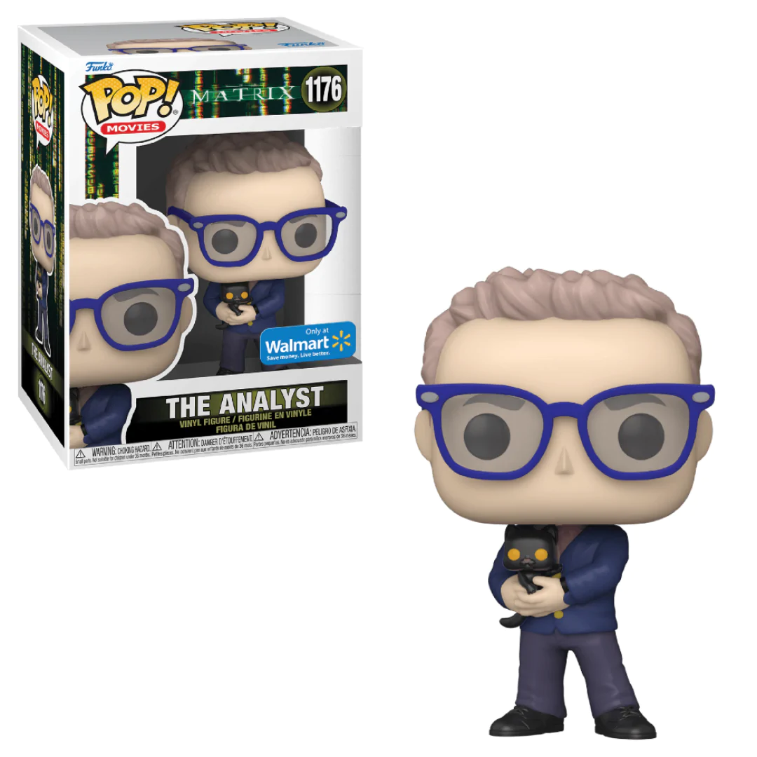 Funko Pop! Movies - The Analyst - The Matrix - 1176 - Walmart Exclusive