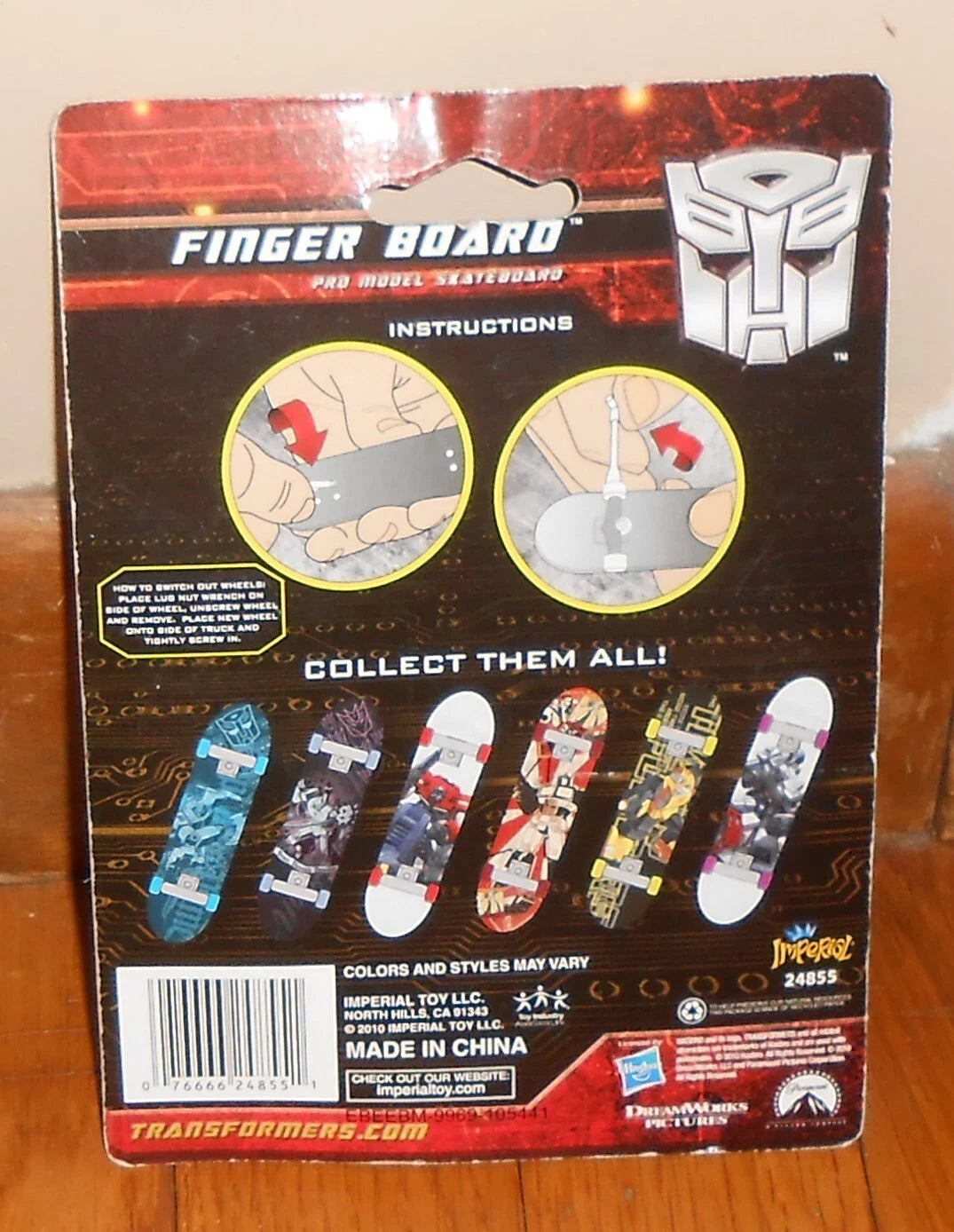 Transformers Megatron Fingerboard - Imperial Toy #24855