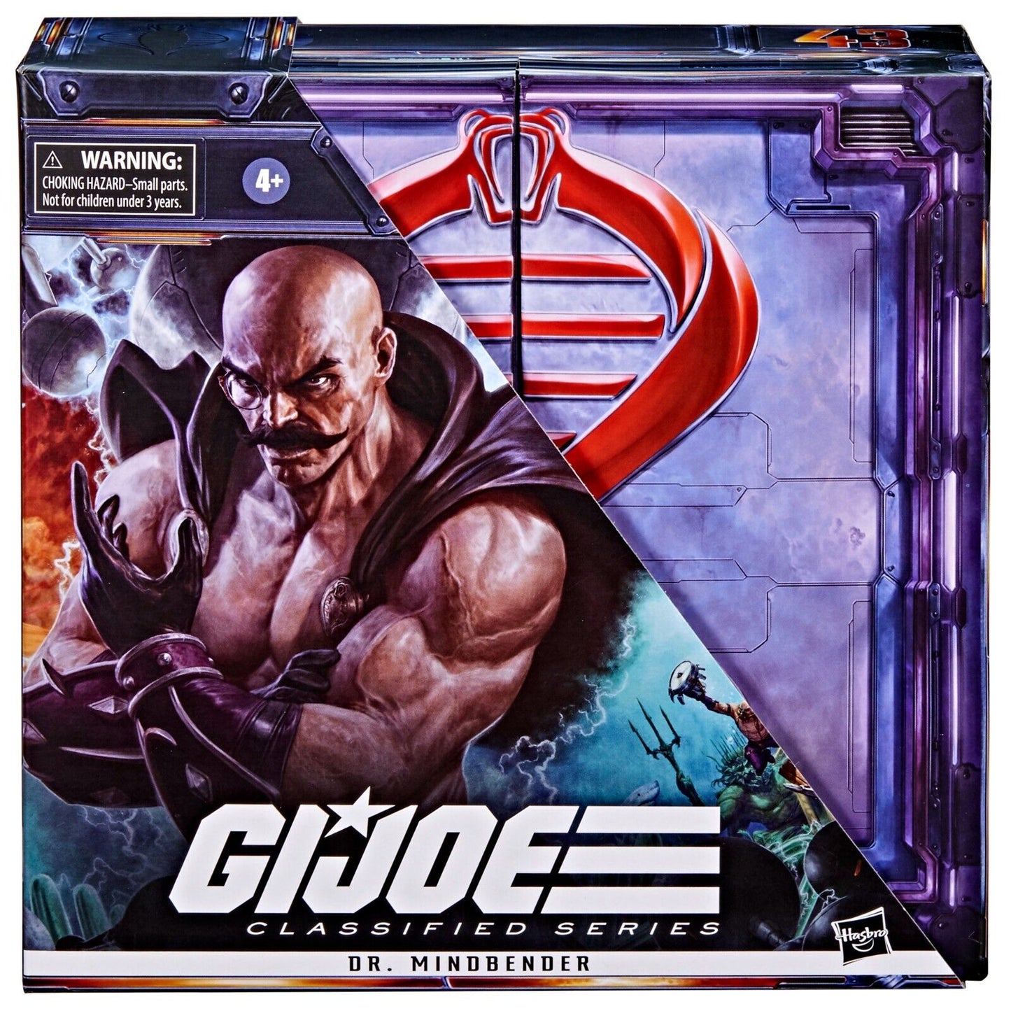 GI Joe Classified Series 6" 043 Deluxe Dr Mindbender SDCC 2022
