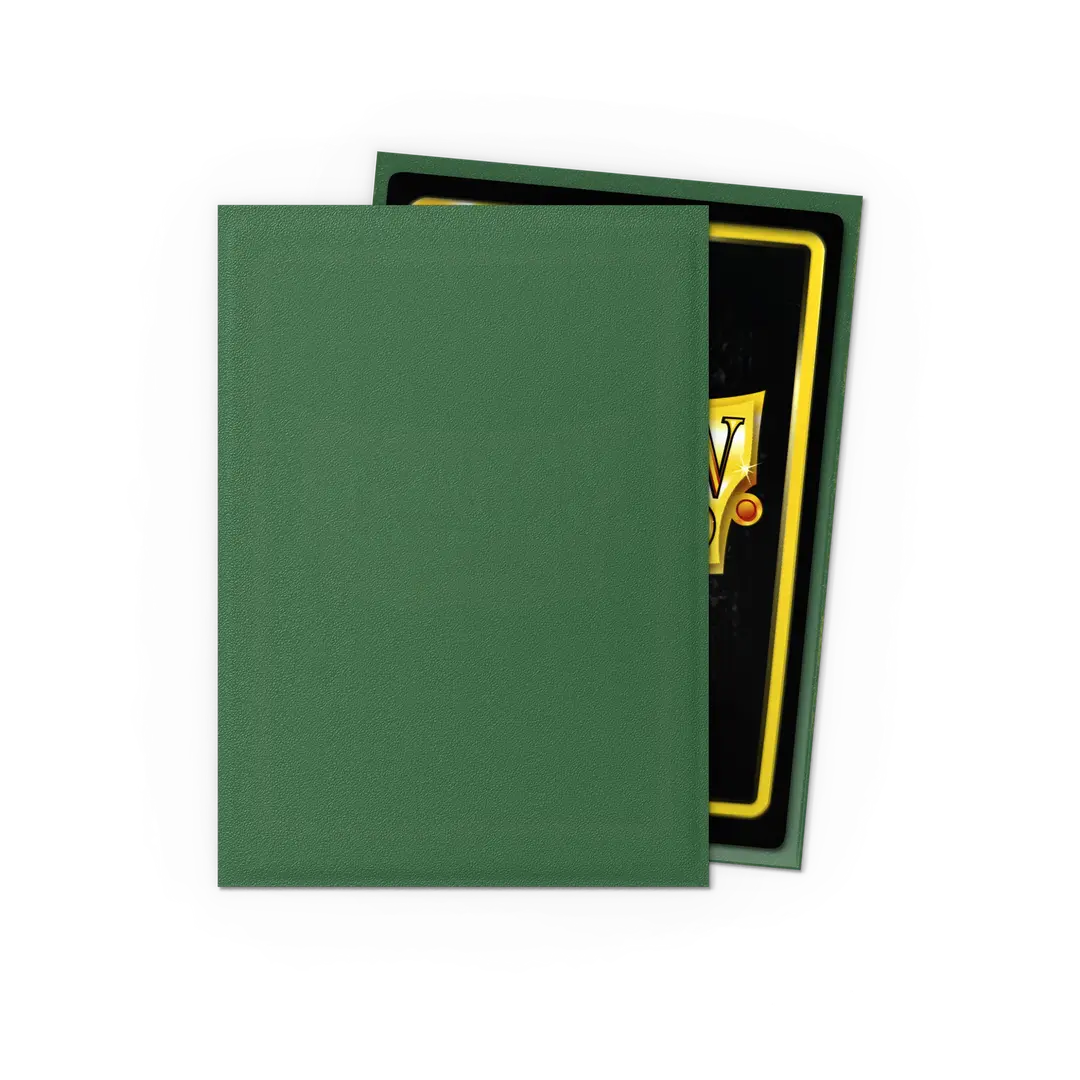 Dragon Shield - Matte Standard Sleeves - Forest Green (100-Pack) - Dragon Shield Card Sleeves