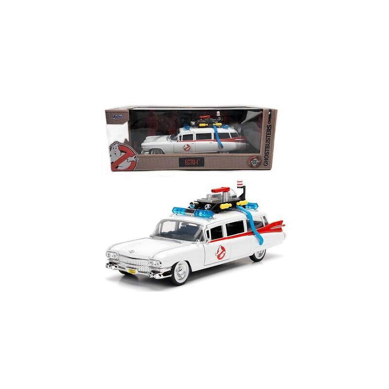 Hollywood Rides - Ghostbusters - ECTO-1 (1:24) Die-Cast Metal Vehicle