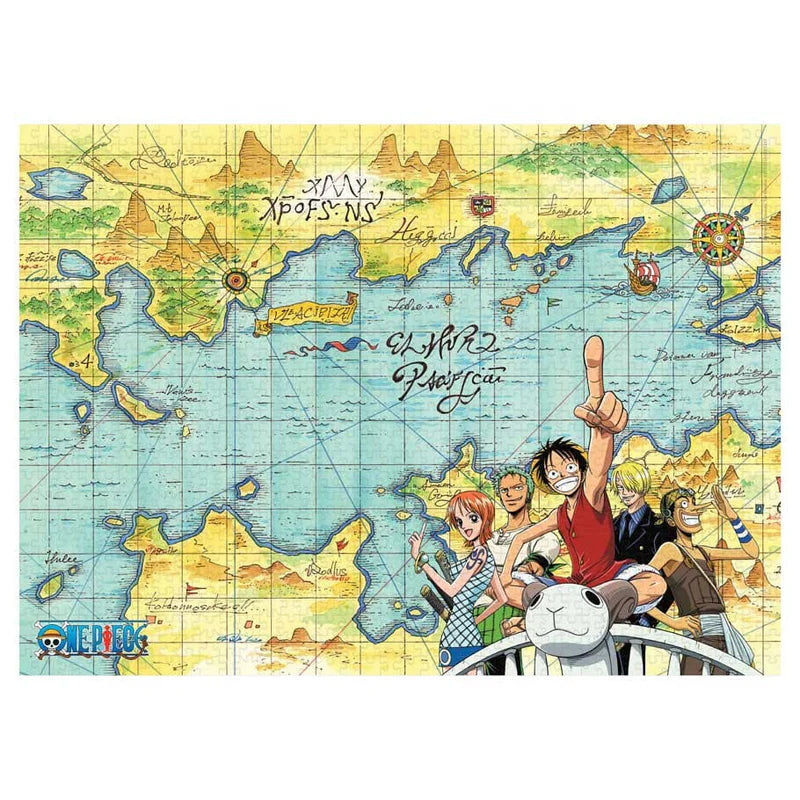 One Piece Sailing the Going Merry Puzzle - 1000pc