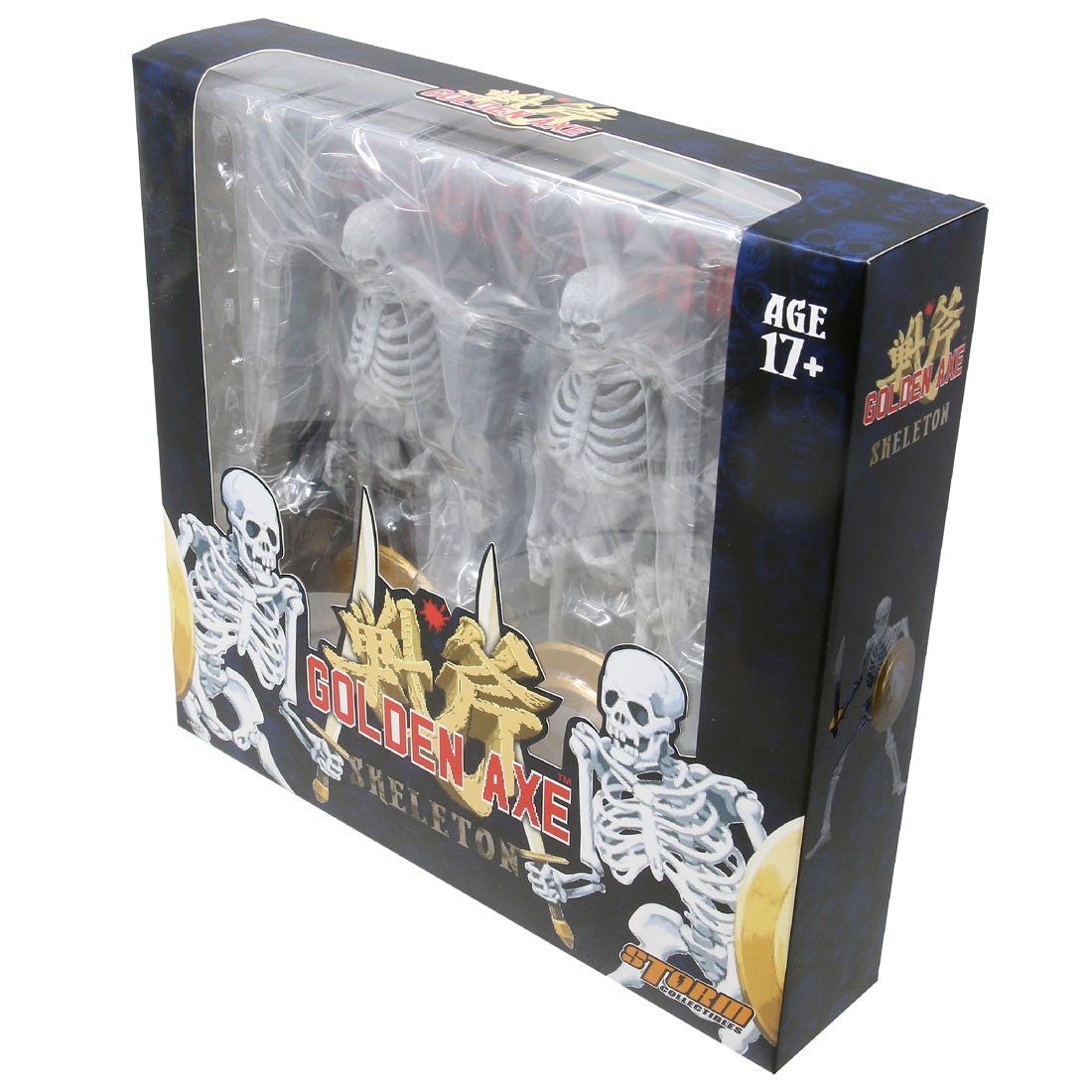STORM COLLECTIBLES GOLDEN AXE SKELETON SOLDIER 2 PACK 1/12 ACTION FIGURE (GRAY)