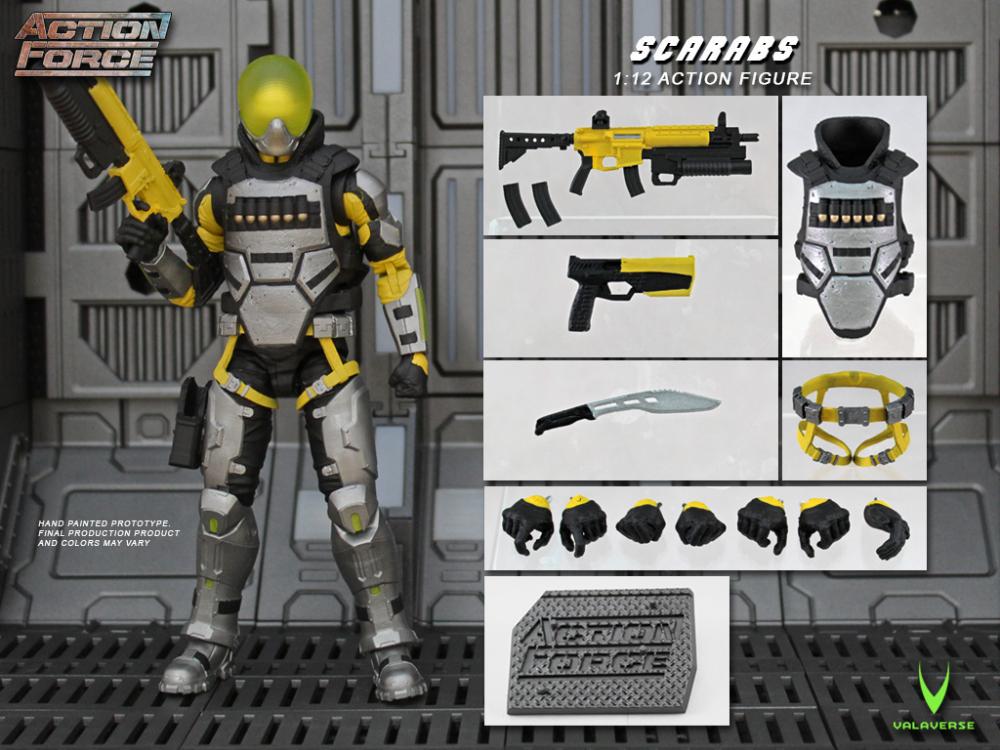 VALAVERSE - ACTION FORCE - SCARABS - SERIES TWO - 02-03