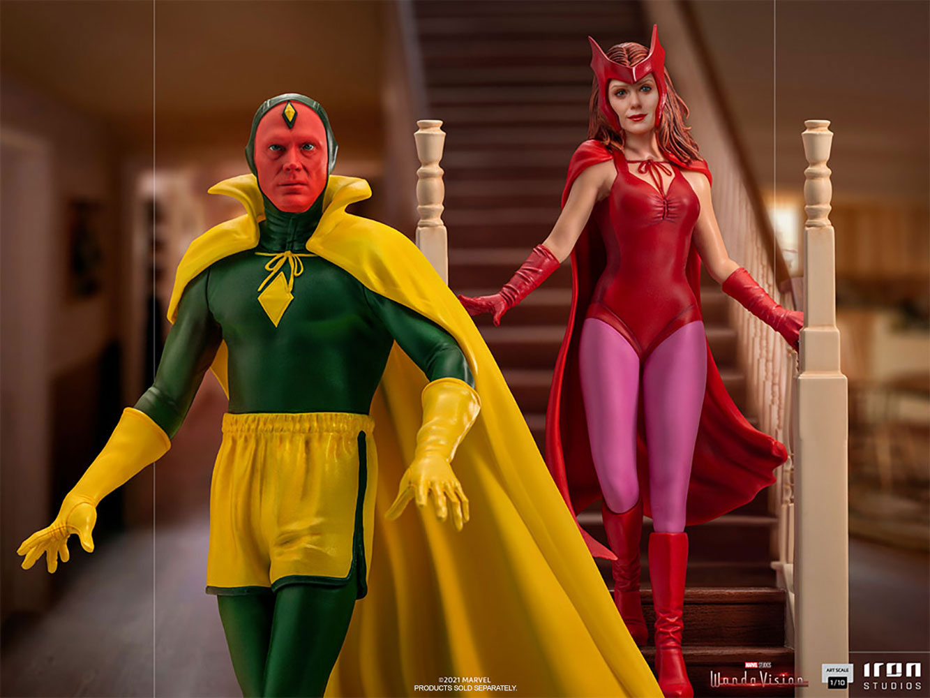 Wanda Halloween - Wandavision - Art Scale 1/10 - Iron Studios (Statue)