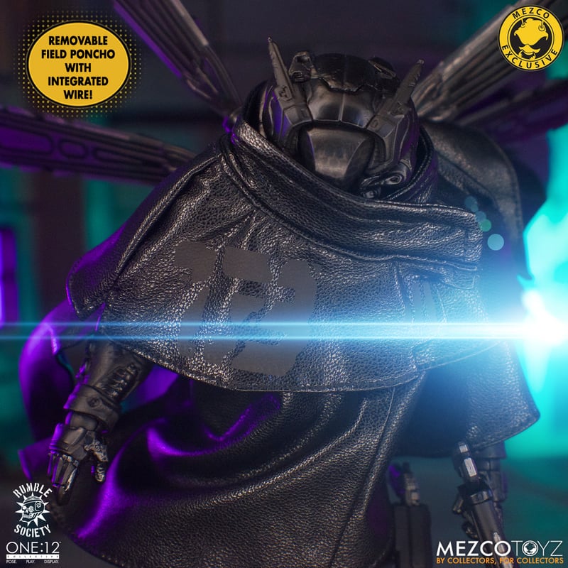 Mezco One:12 Rumble Society - Krig-13: Eradicator Hornet Edition