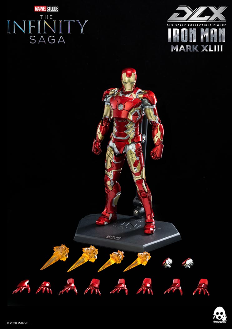 Marvel Studios: The Infinity Saga DLX Iron Man Mark 43 (XLIII)