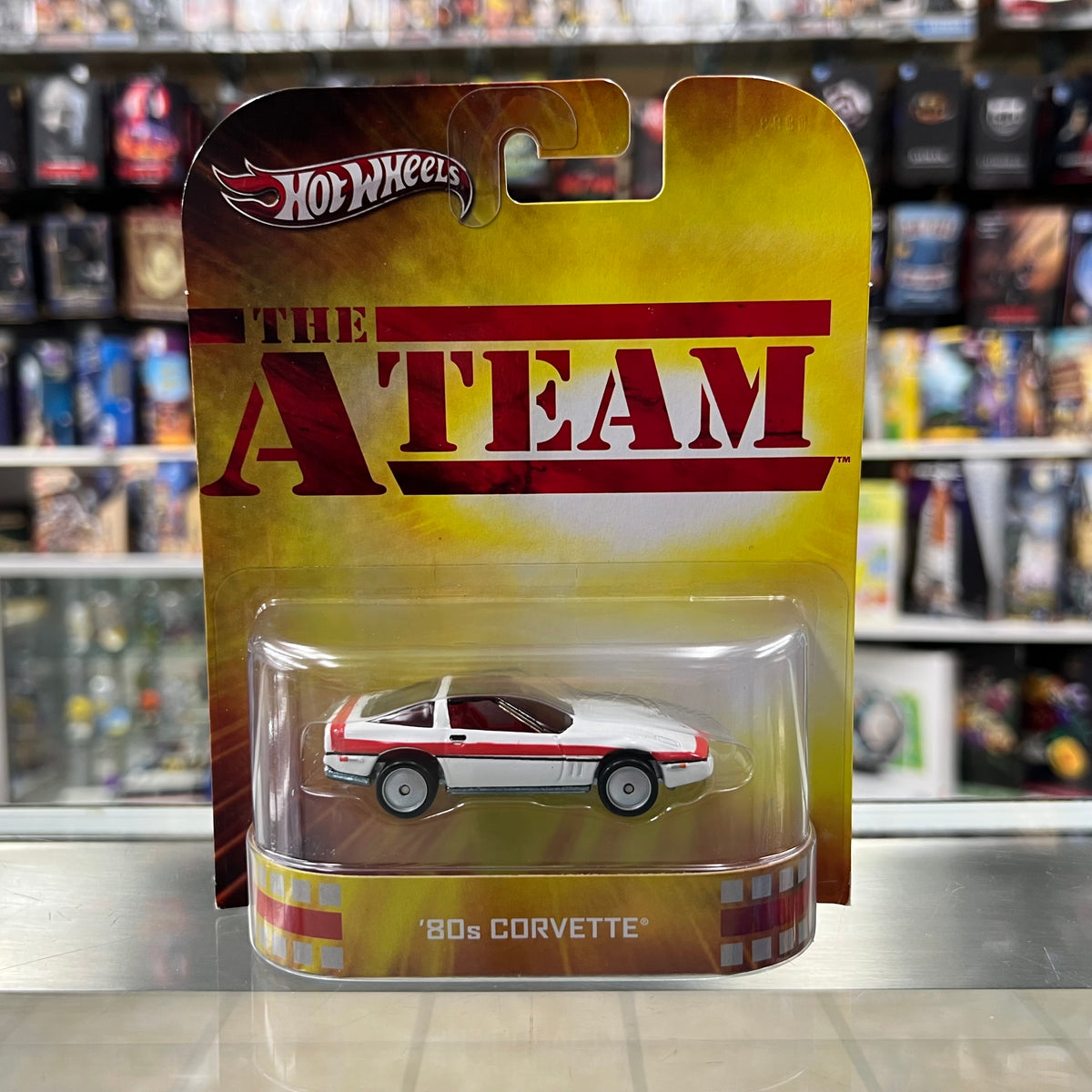 Hot Wheels - Retro Entertainment - The A-Team '80s Corvette 2012 Mattel