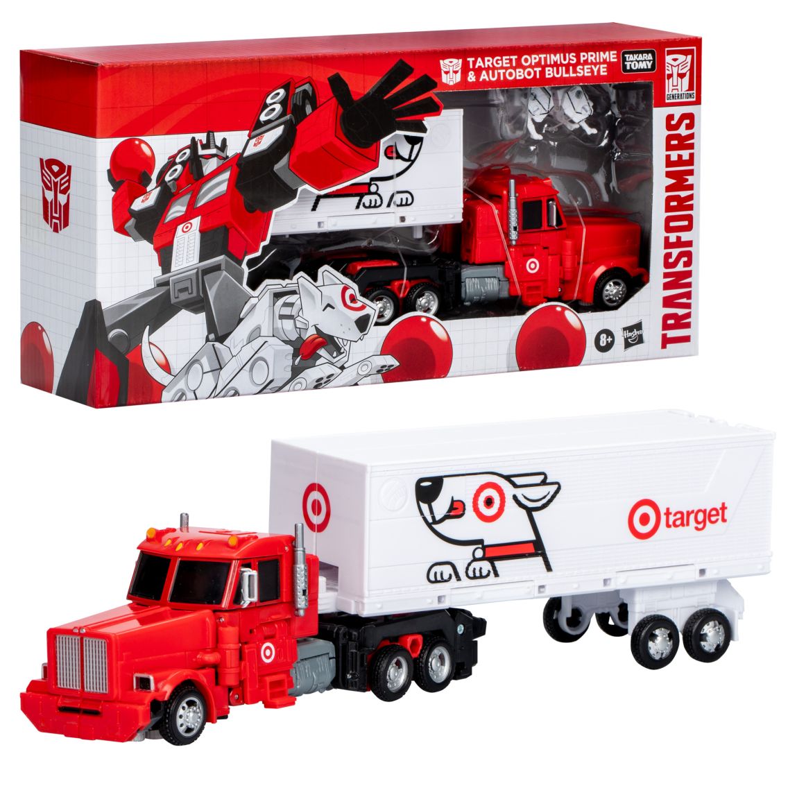 Transformers Generations - Target Optimus Prime & Autobot Bullseye