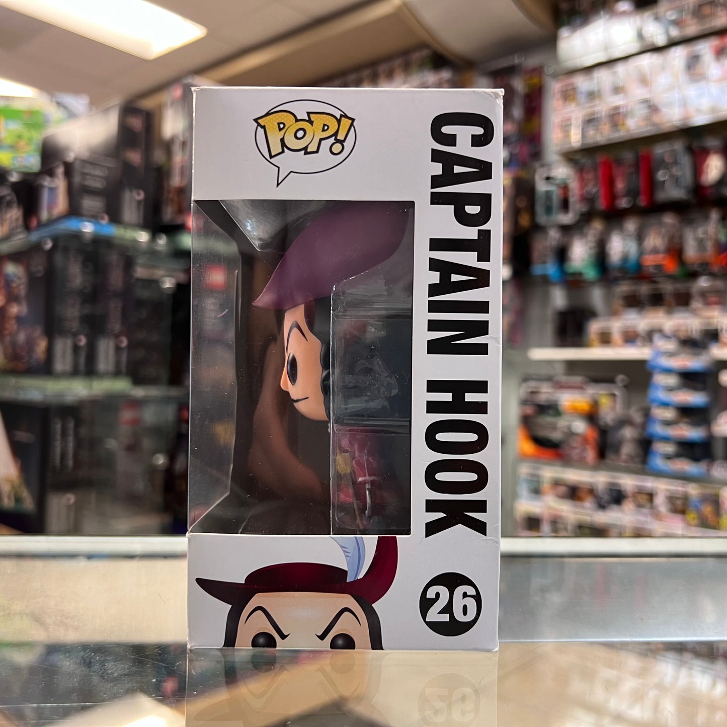 Funko Pop! Disney - Captain Hook - #26 (VAULTED) BAD BOX!