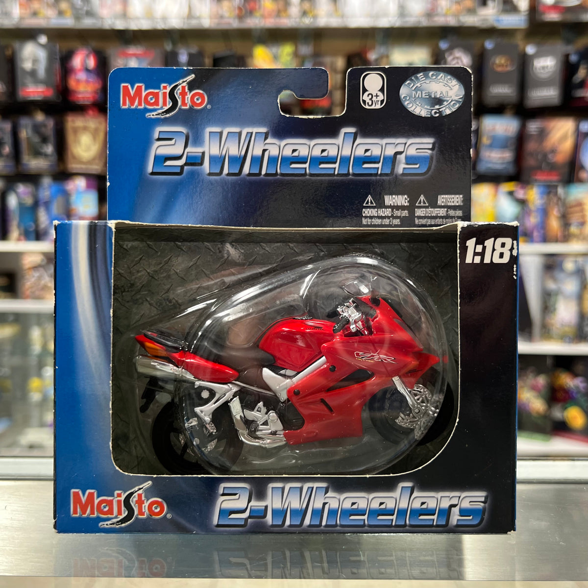 Maisto - 2 Wheelers - Honda VFR Interceptor - 1:18 Scale - 2005 *SEE PHOTOS*