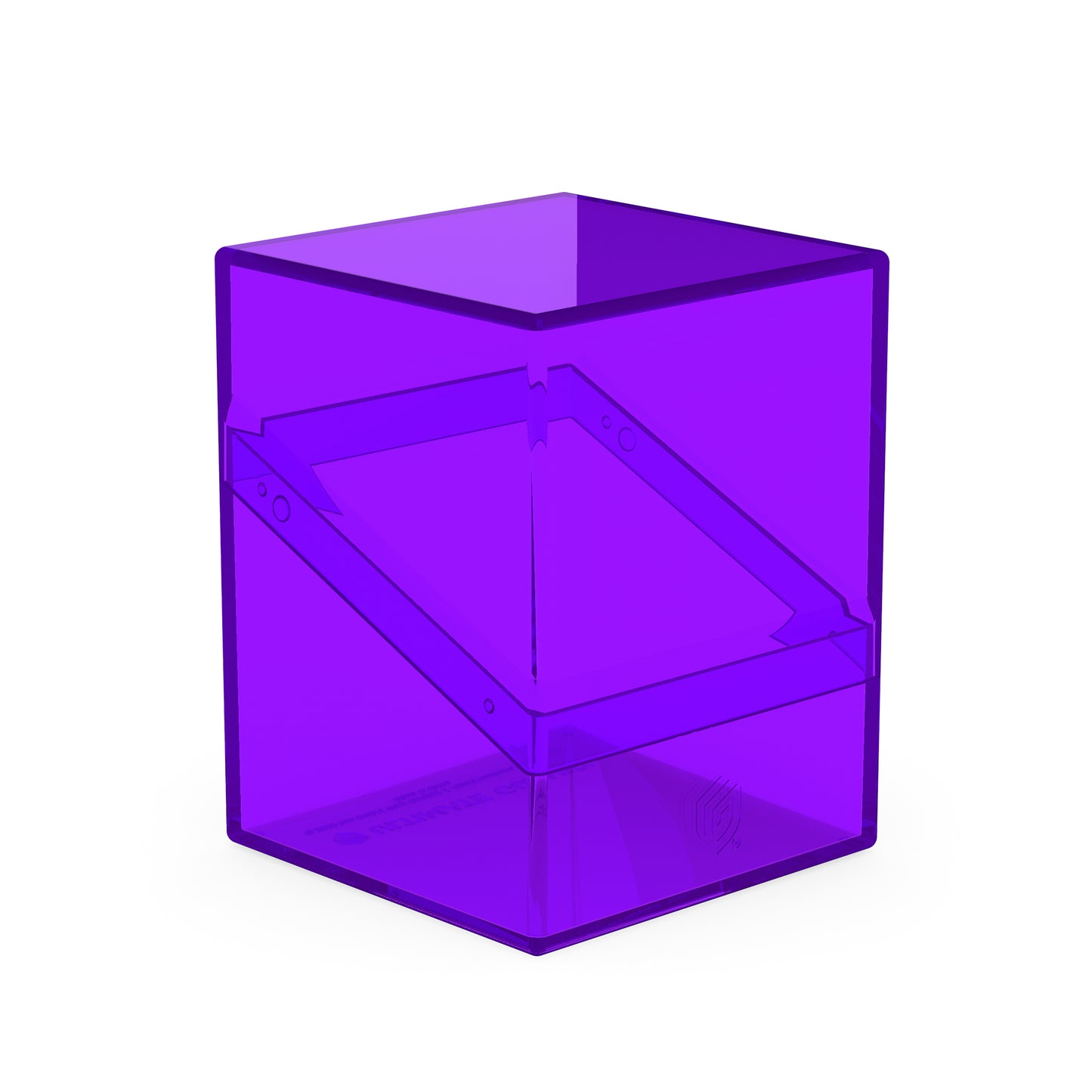 Deck Case: Boulder 100+ Standard Size- Clear Amethyst