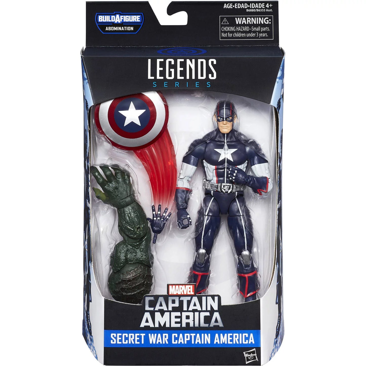 Marvel Legends - Captain America - Secret War Captain America - Abomin –  Cosmic Destroyer's Collectibles