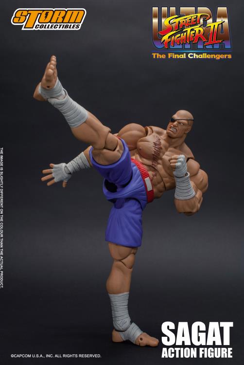 Storm Collectibles - Street Fighter II Sagat 1/12 Scale Figure (OPEN BOX)