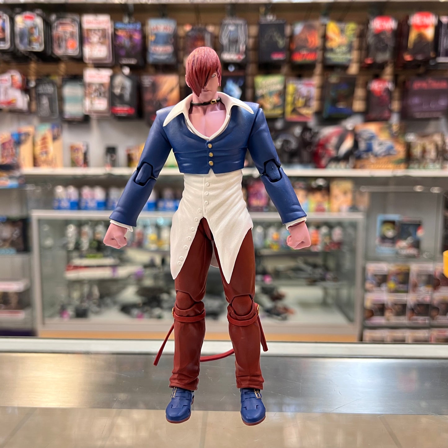 Storm Collectibles - The King of Fighters '98 - Orochi Iori 1/12 Scale Action Figure - BBICN Exclusive (OPEN BOX)