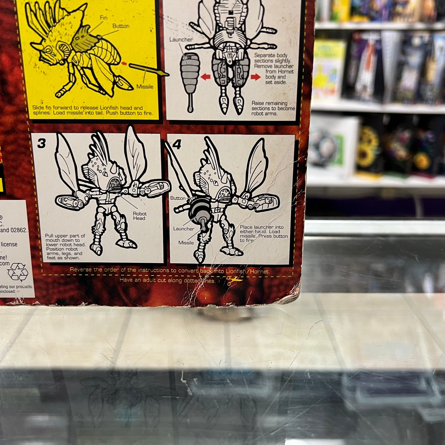 Transformers - Beast Wars - Fuzors Deluxe w/ Predacon Injector *BAD BOX / SEE PHOTOS*