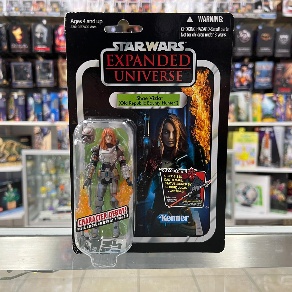 Star Wars - Expanded Universe - Shae Vizla (Old Republic Bounty Hunter) Kenner - 2011 *SEE PHOTOS*