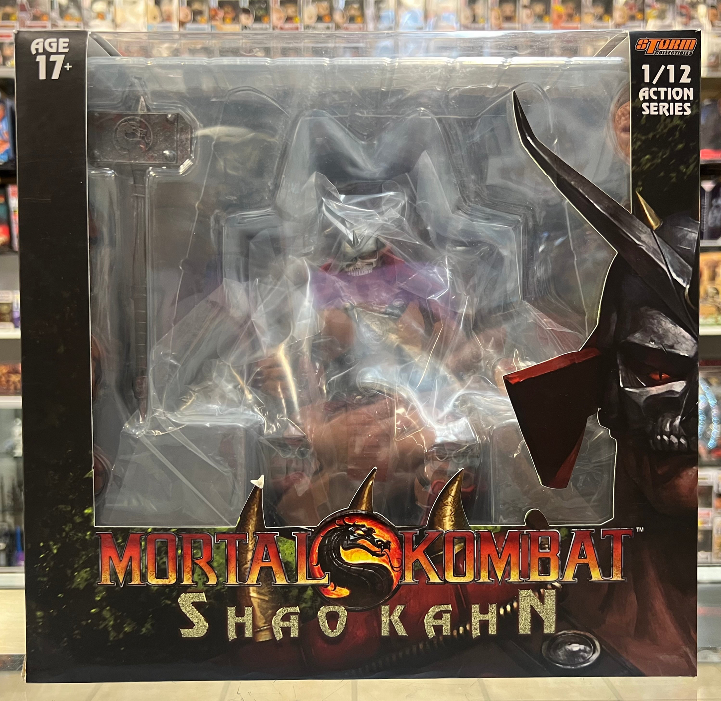 Storm Collectibles - Mortal Kombat - Shao Kahn with Throne (OPEN BOX)