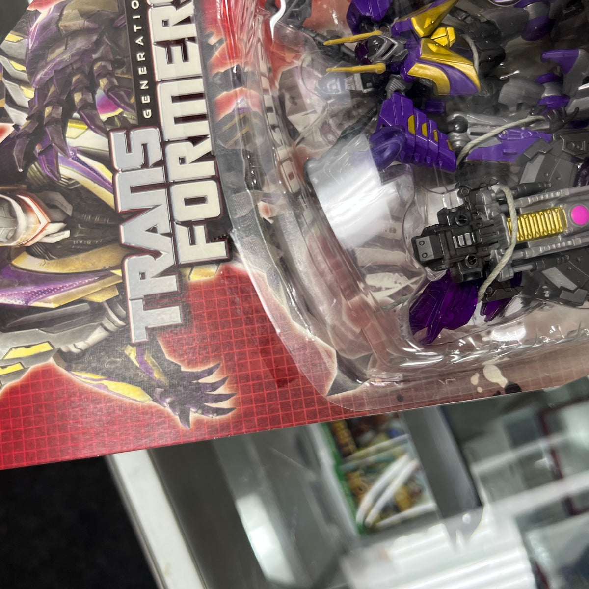 Transfomers Generations - Fall Of Cybertron -  Kickback (Decepticon) *TAPED BOX*