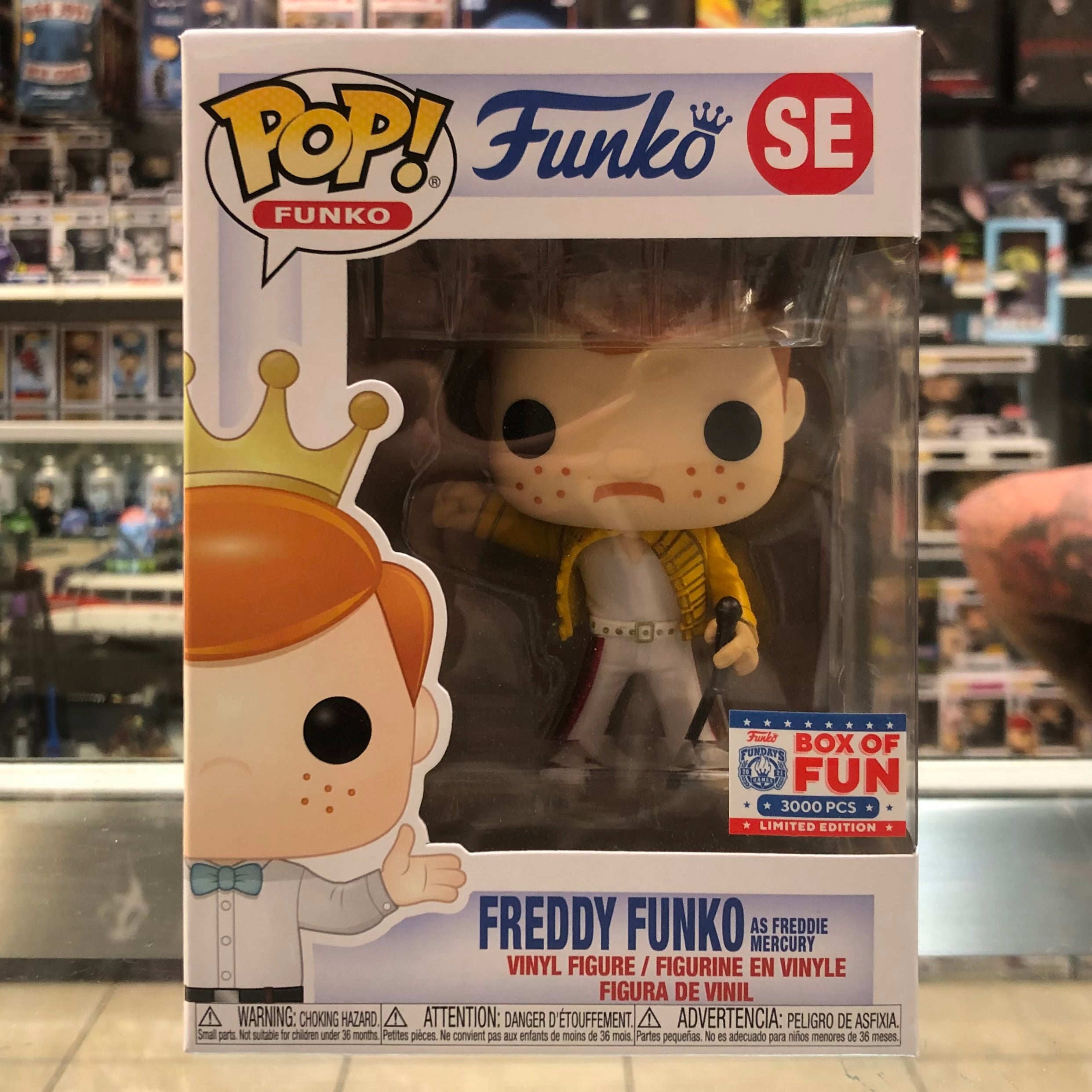 Popular 2021 Funko Fundays Box of Fun Freddy Funko Pops