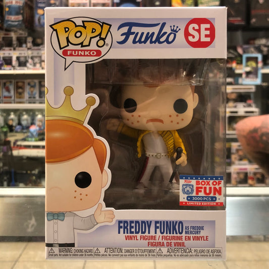Funko Pop! Freddy Funko as Freddie Mercury - Box of Fun 3000pc (2021)