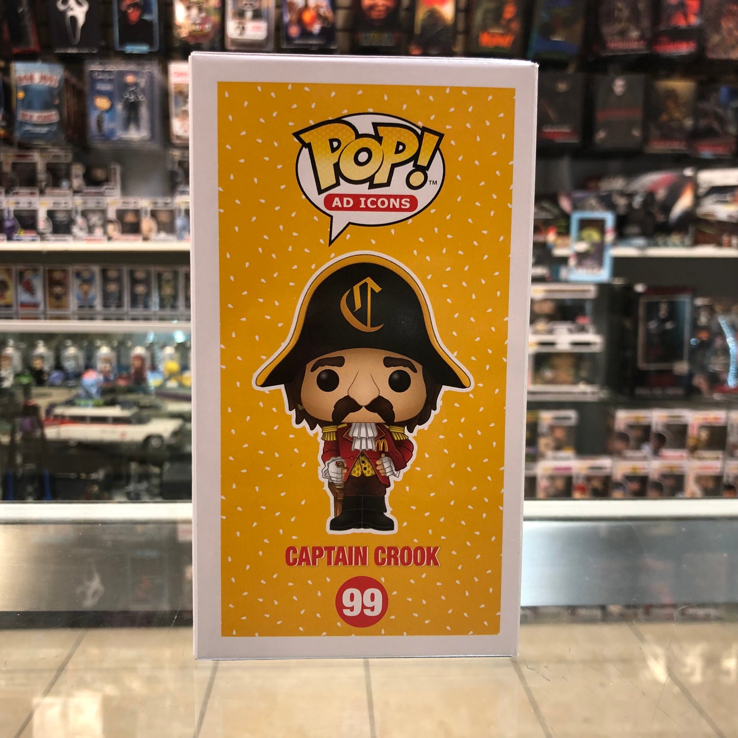 Funko Pop! Ad Icons - McDonalds - Captain Crook - 99 (Shared Sticker NYCC)