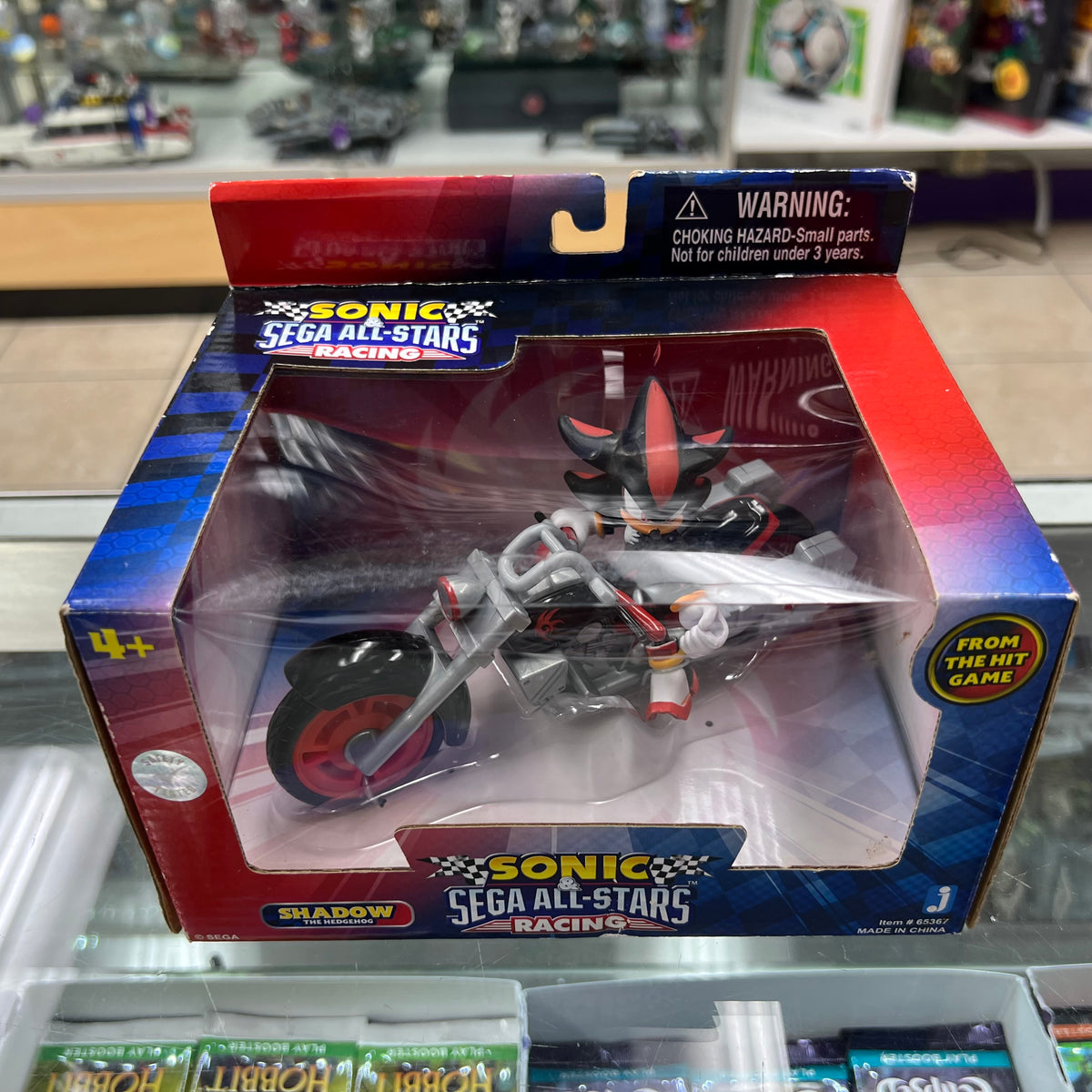 Sonic The Hedgehog - Sega All-Stars Racing - Shadow w/ Dark Rider Motorcycle - 2010