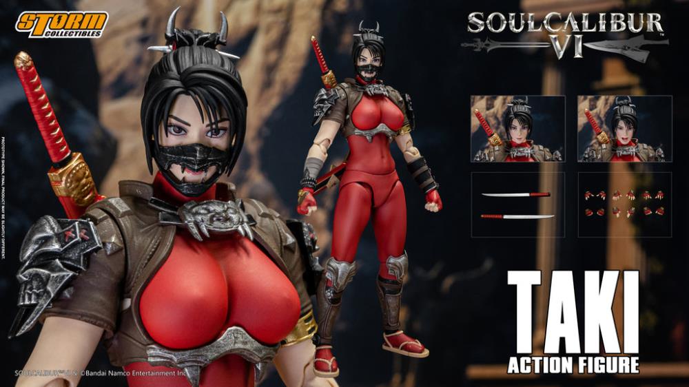 Storm Collectibles - Soul Calibur VI - Taki 1/12 Scale Action Figure