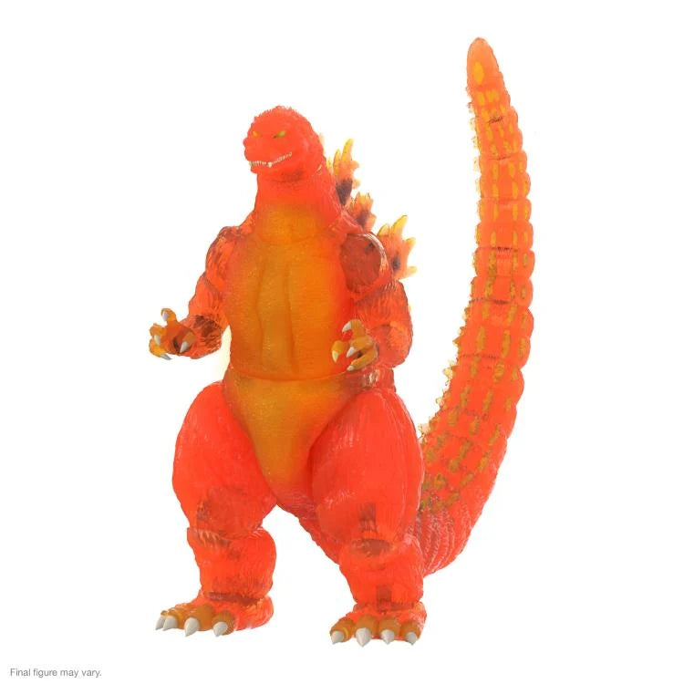 Godzilla vs. Destoroyah ULTIMATES! Blazing Godzilla (1200º Clear Orange) Action Figure