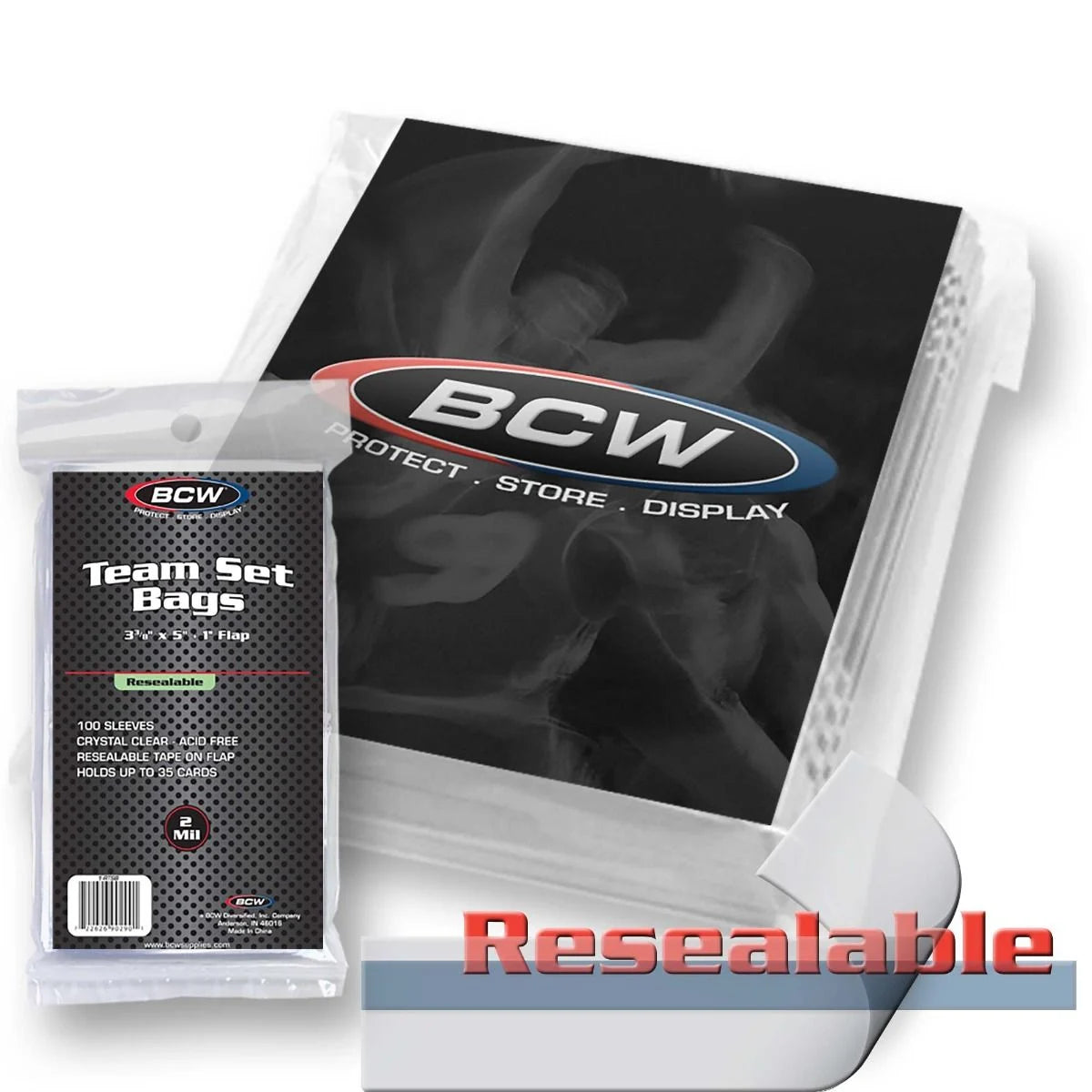 Resealable Team Set Bags (BCW)