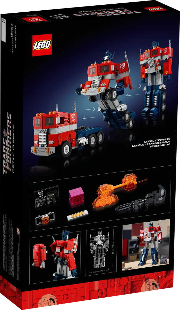 LEGO - ICONS - Transformers - Optimus Prime - 10302